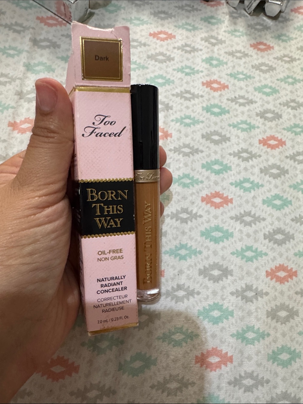 Too Faced Born This Way Naturally Radiant Concealer - Dark (Brown)